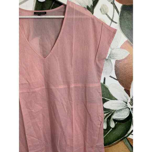 Universal Standard Dress 2XS 6-8 Cole Caftan Maxi Dress NWT Rose Tan - Picture 2 of 5